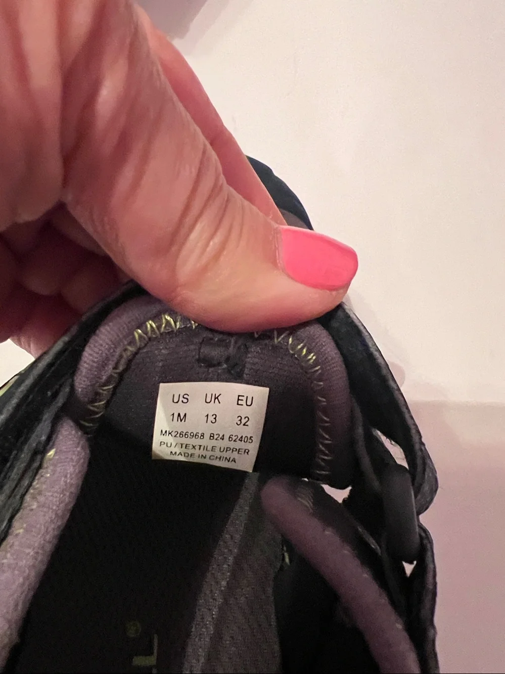 Merrell Hydro H20 Hiker Close Toe Sandals Navy Blue with Lime Accents Size 1